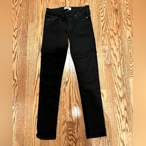 Paige black size 27 skinny jean